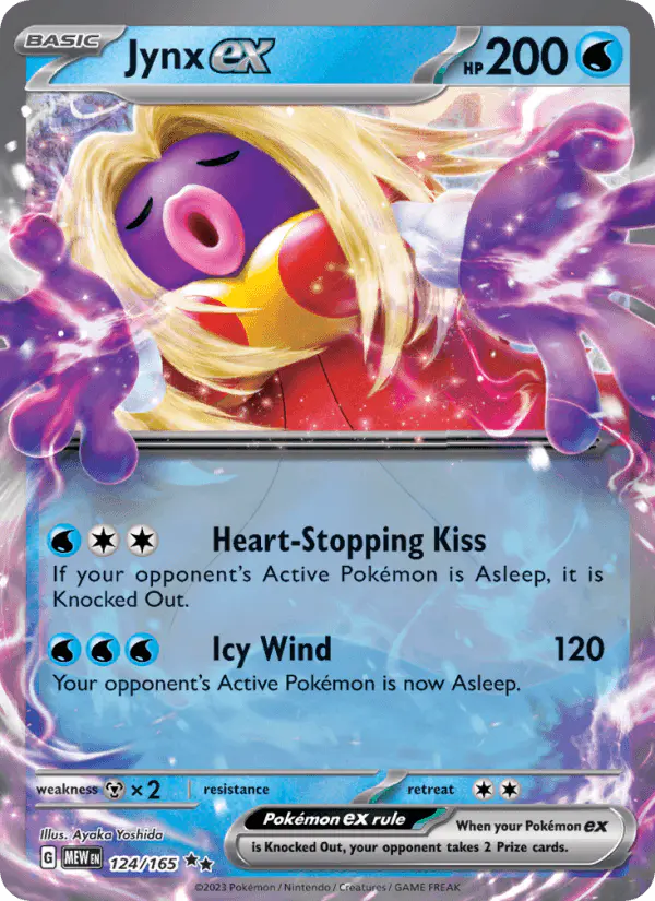 Carta Jynx ex 124/165 de 151
