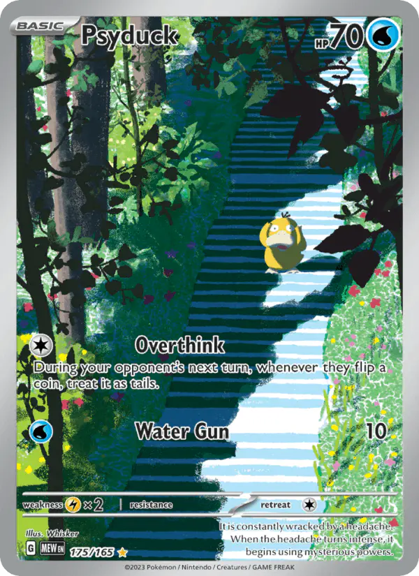 Carta Psyduck 175/165 de 151
