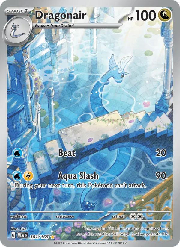 Carta Dragonair 181/165 de 151