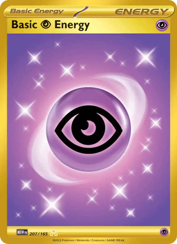 Carta Basic Psychic Energy 207/165 de 151