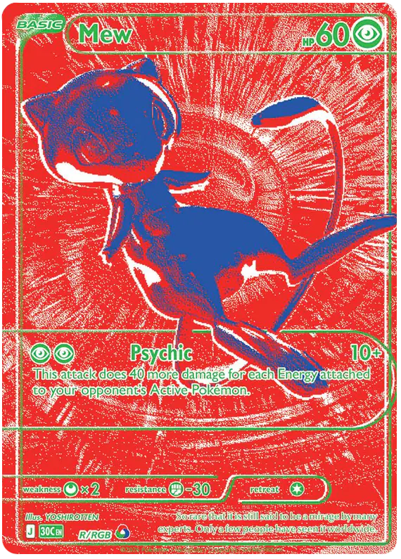 Carta Mew R de 30th Celebration