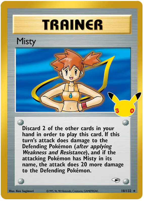Carta Misty 005/030 de 30th Classic Collection