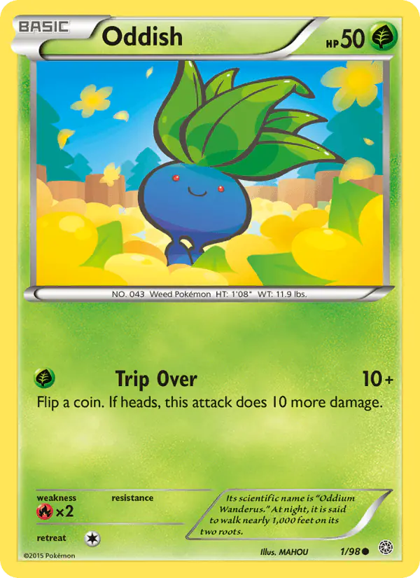 Carta Oddish 1/98 de Ancient Origins