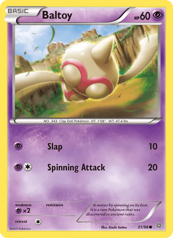 Carta Baltoy 31/98 de Ancient Origins
