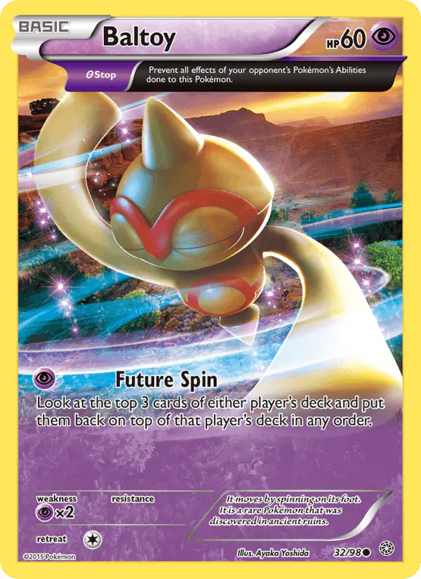 Carta Baltoy 32/98 de Ancient Origins