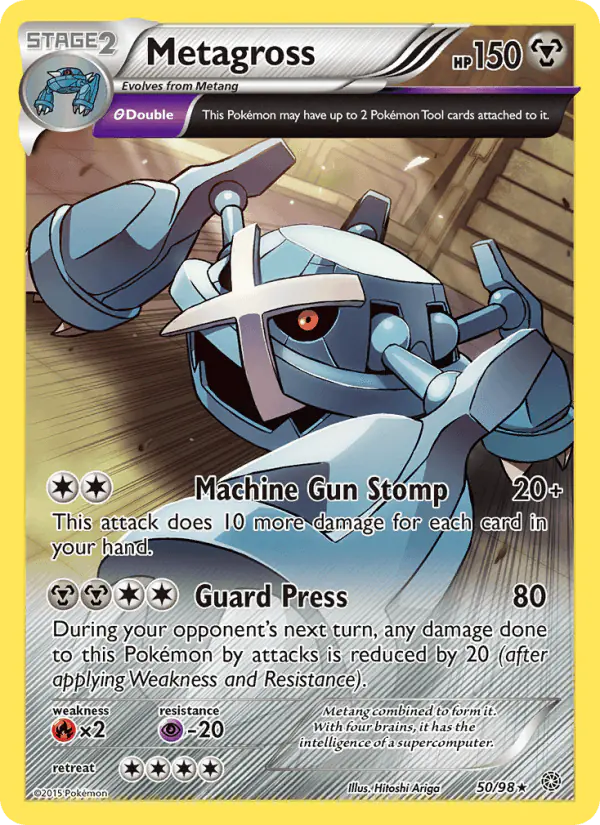 Carta Metagross 50/98 de Ancient Origins