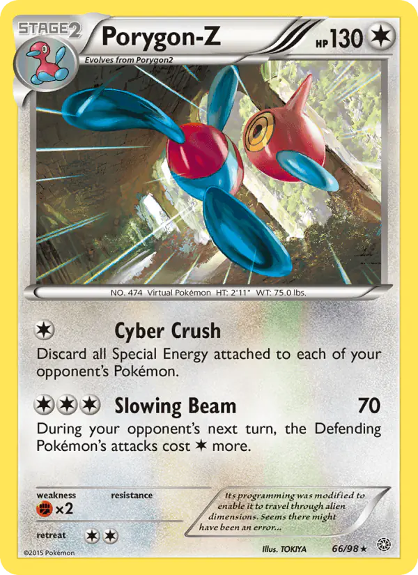 Carta Porygon-Z 66/98 de Ancient Origins