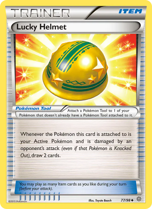 Carta Lucky Helmet 77/98 de Ancient Origins