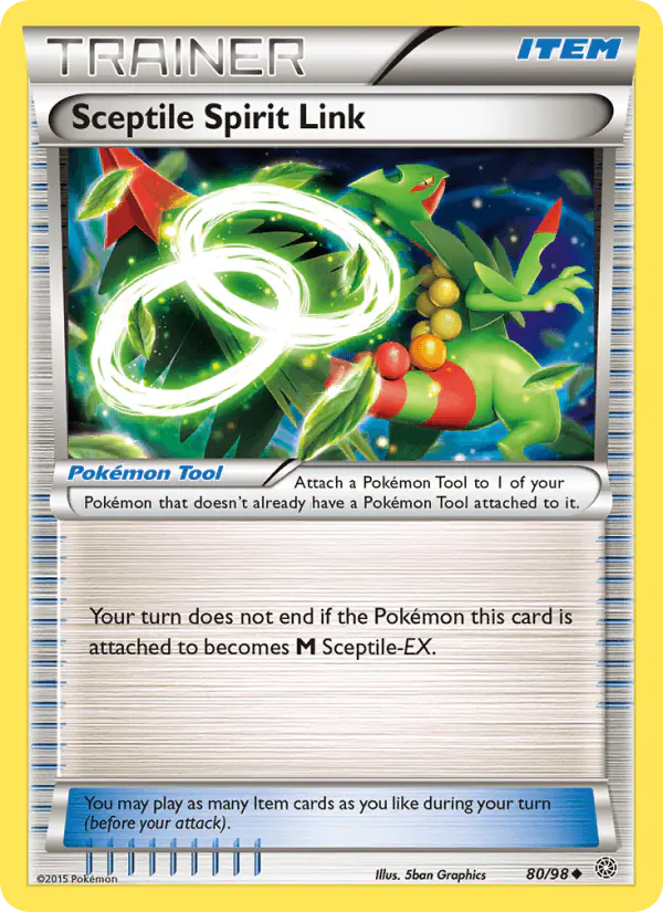 Carta Sceptile Spirit Link 80/98 de Ancient Origins