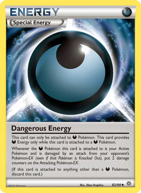 Carta Dangerous Energy 82/98 de Ancient Origins