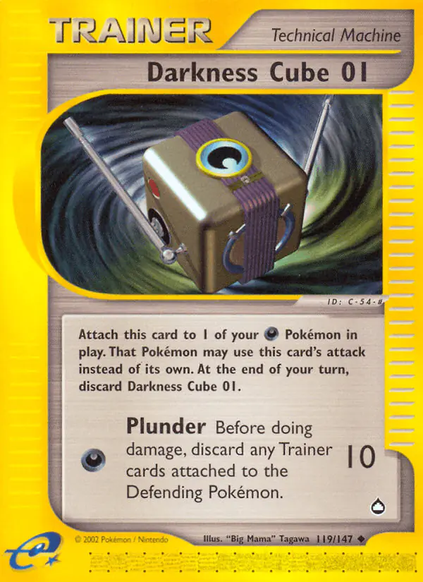 Carta Darkness Cube 01 119/147 de Aquapolis