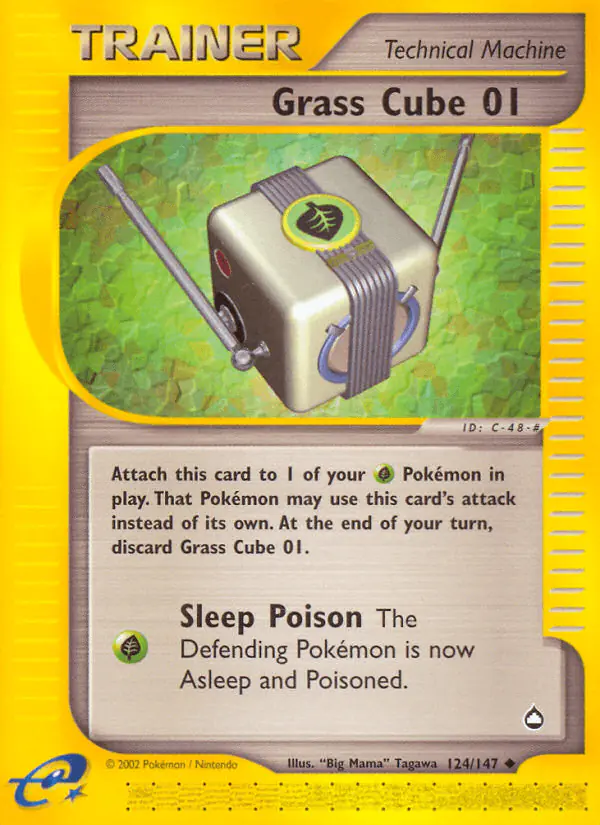 Carta Grass Cube 01 124/147 de Aquapolis