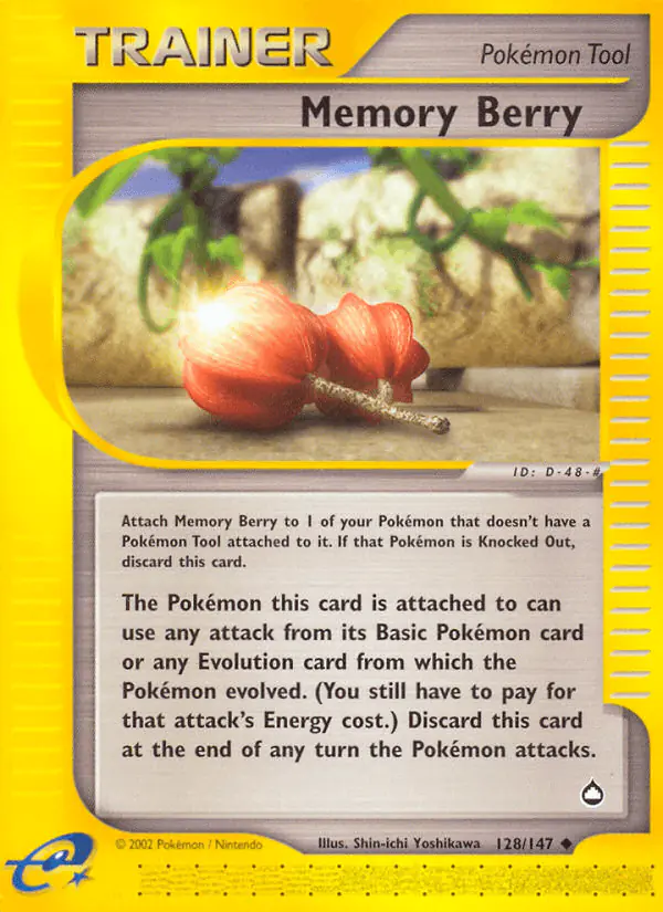 Carta Memory Berry 128/147 de Aquapolis