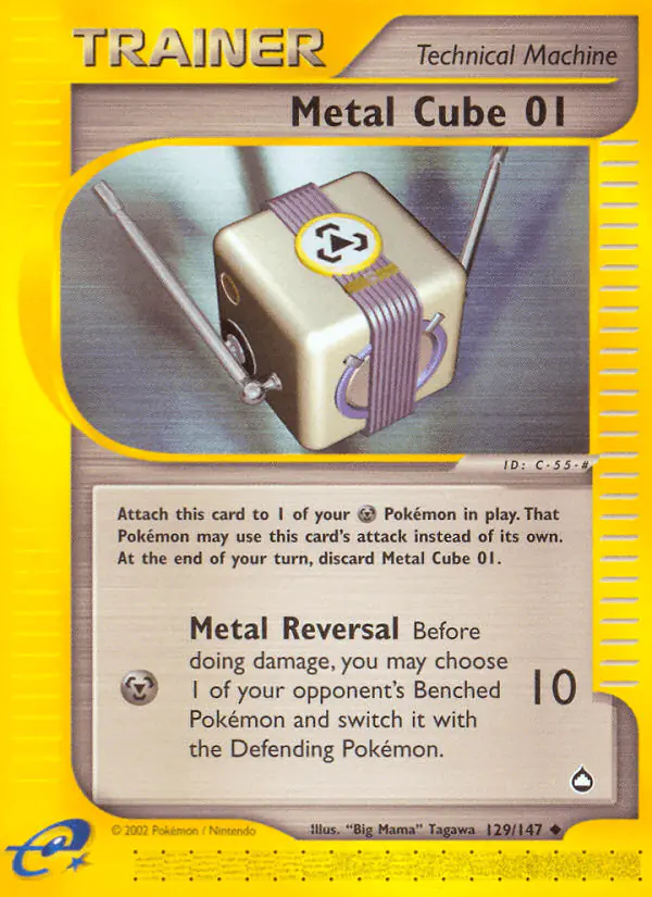 Carta Metal Cube 01 129/147 de Aquapolis