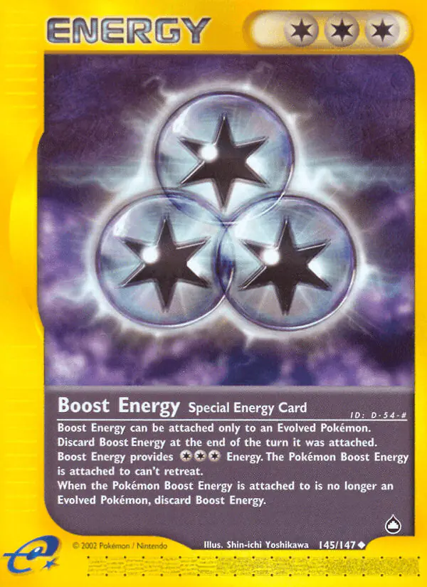 Carta Boost Energy 145/147 de Aquapolis