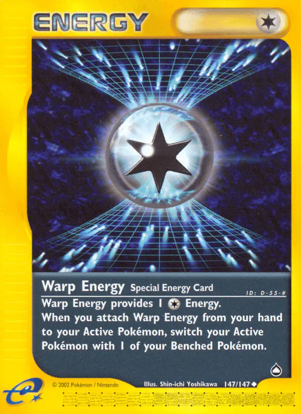 Carta Warp Energy 147/147 de Aquapolis