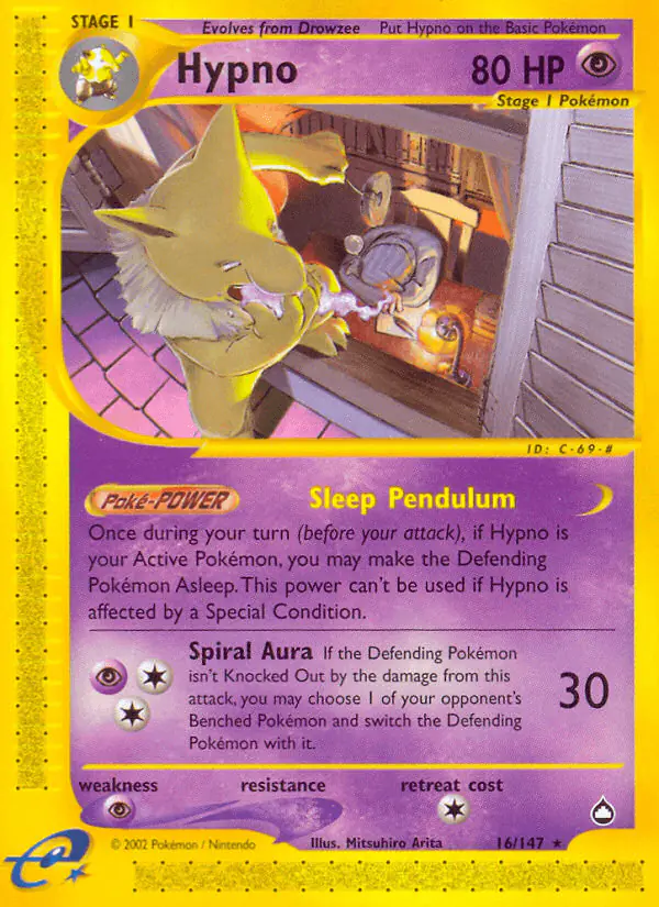 Carta Hypno 16/147 de Aquapolis