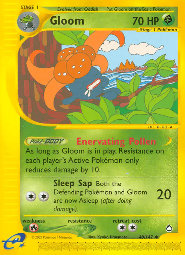 Carta Gloom 49/147 de Aquapolis