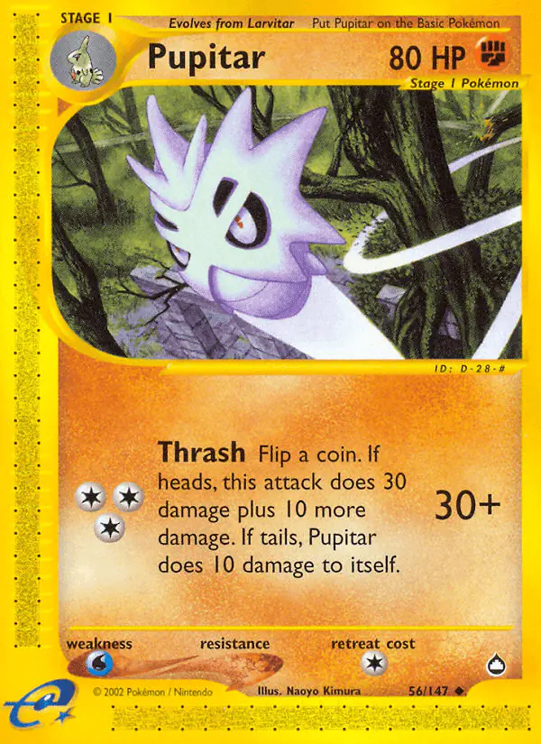 Carta Pupitar 56/147 de Aquapolis