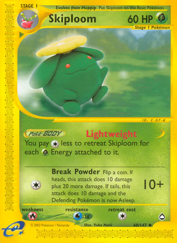 Carta Skiploom 60/147 de Aquapolis