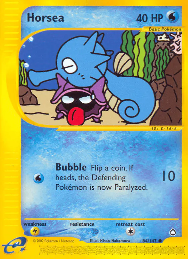 Carta Horsea 84/147 de Aquapolis