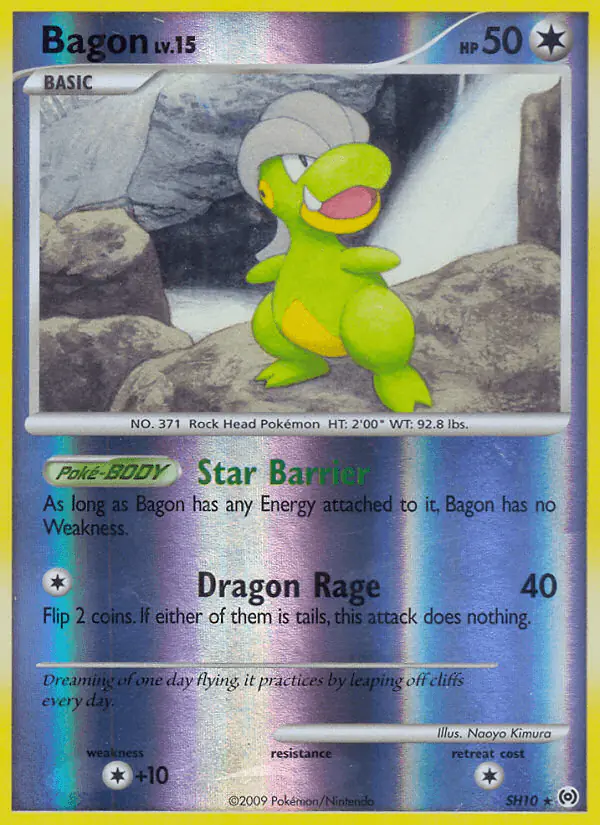 Carta Bagon SH10 de Arceus