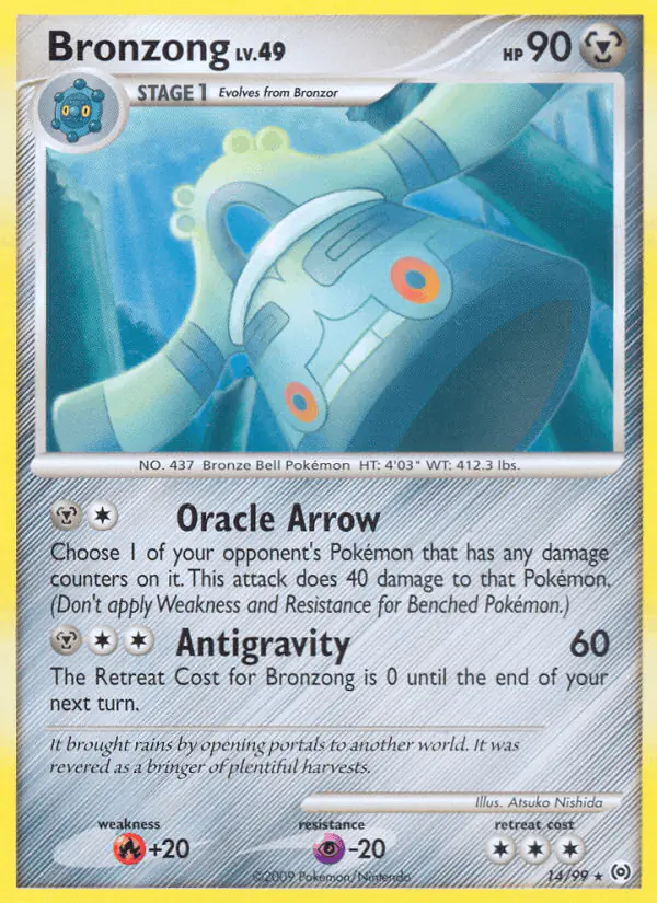 Carta Bronzong 14/99 de Arceus
