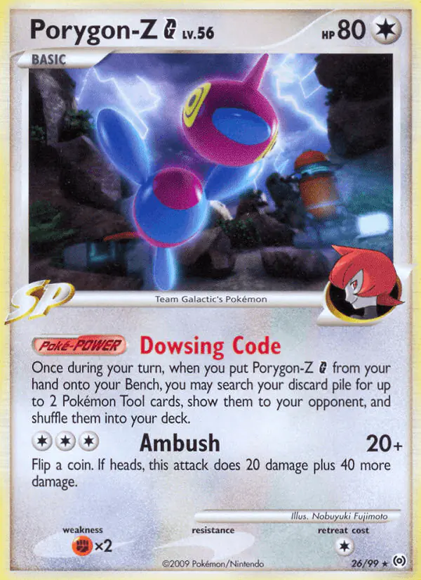Carta Porygon-Z G 26/99 de Arceus