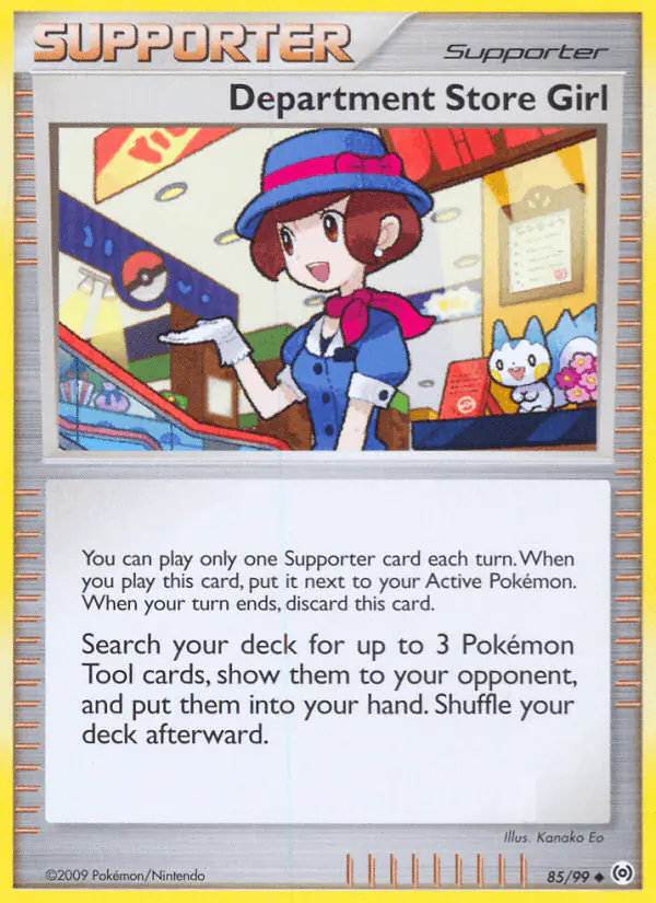 Carta Department Store Girl 85/99 de Arceus