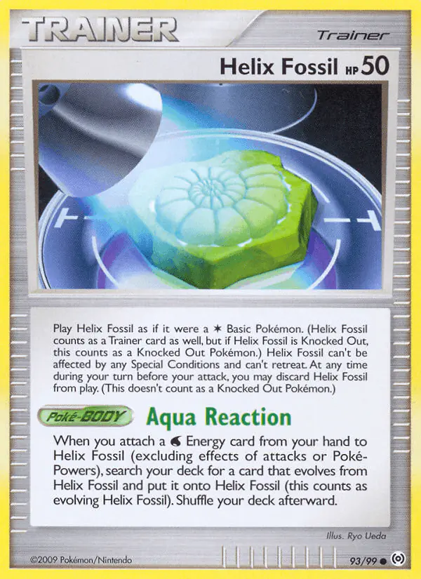 Carta Helix Fossil 93/99 de Arceus