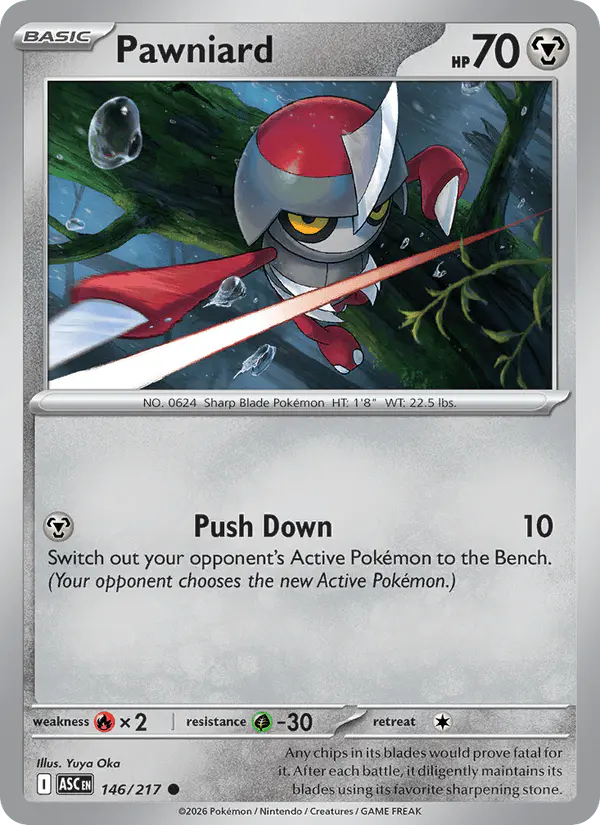 Carta Pawniard 146/217 de Ascended Heroes