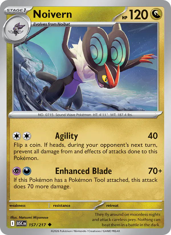 Carta Noivern 157/217 de Ascended Heroes