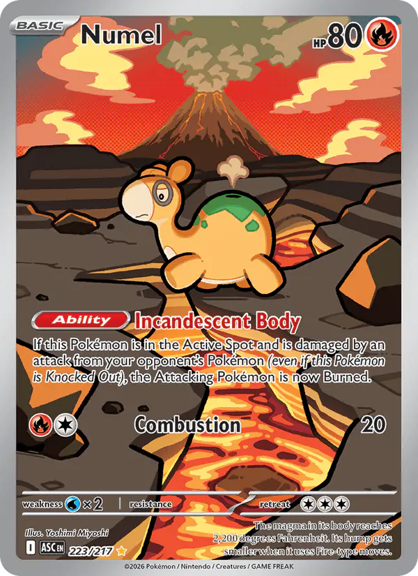 Carta Numel 223/217 de Ascended Heroes