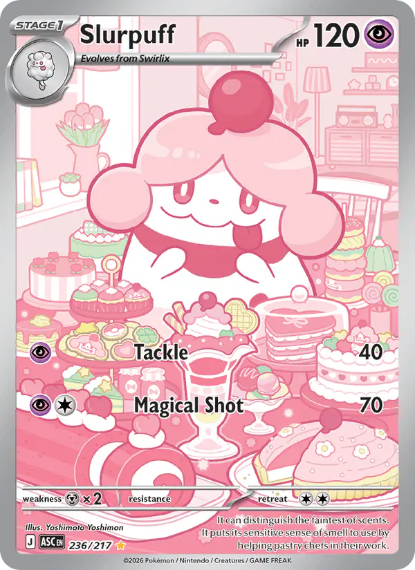 Carta Slurpuff 236/217 de Ascended Heroes