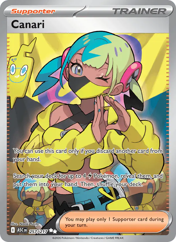 Carta Canari 257/217 de Ascended Heroes