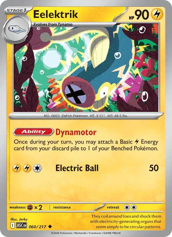 Carta Eelektrik 060/217 de Ascended Heroes
