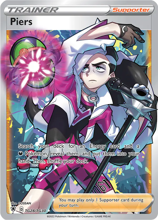 Carta Piers TG28 de Astral Radiance Trainer Gallery