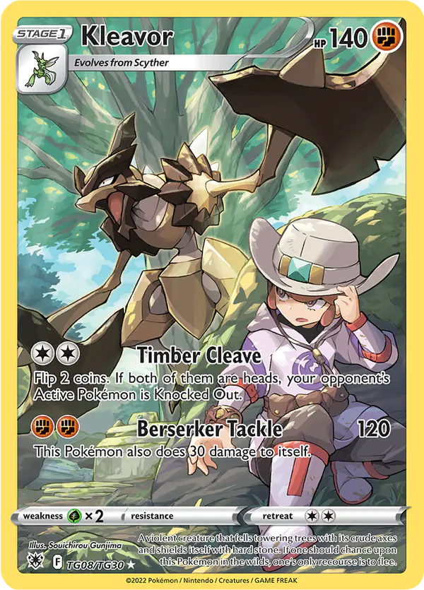 Carta Kleavor TG08 de Astral Radiance Trainer Gallery