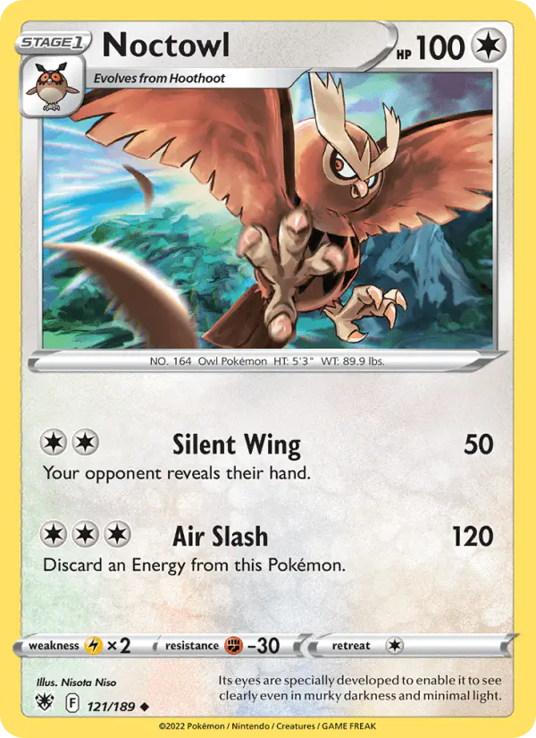 Carta Noctowl 121/189 de Astral Radiance