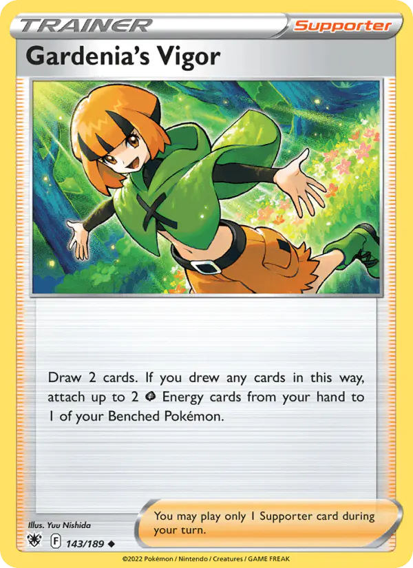 Carta Gardenia's Vigor 143/189 de Astral Radiance