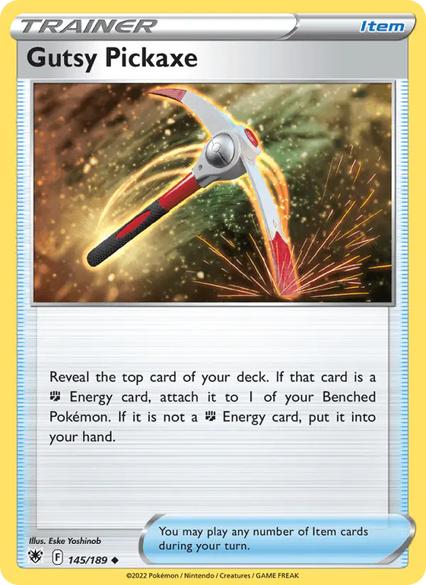 Carta Gutsy Pickaxe 145/189 de Astral Radiance