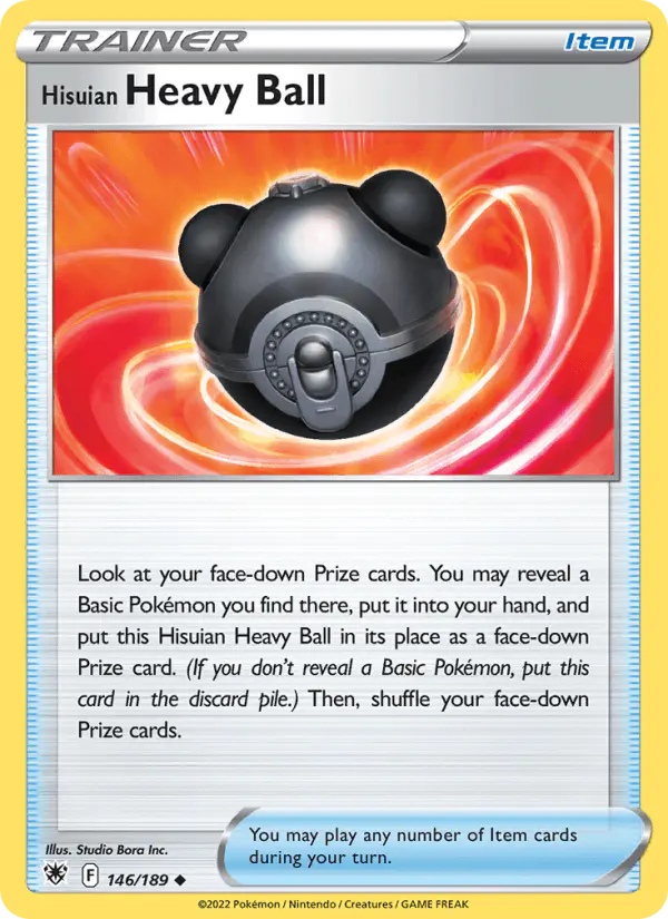 Carta Hisuian Heavy Ball 146/189 de Astral Radiance