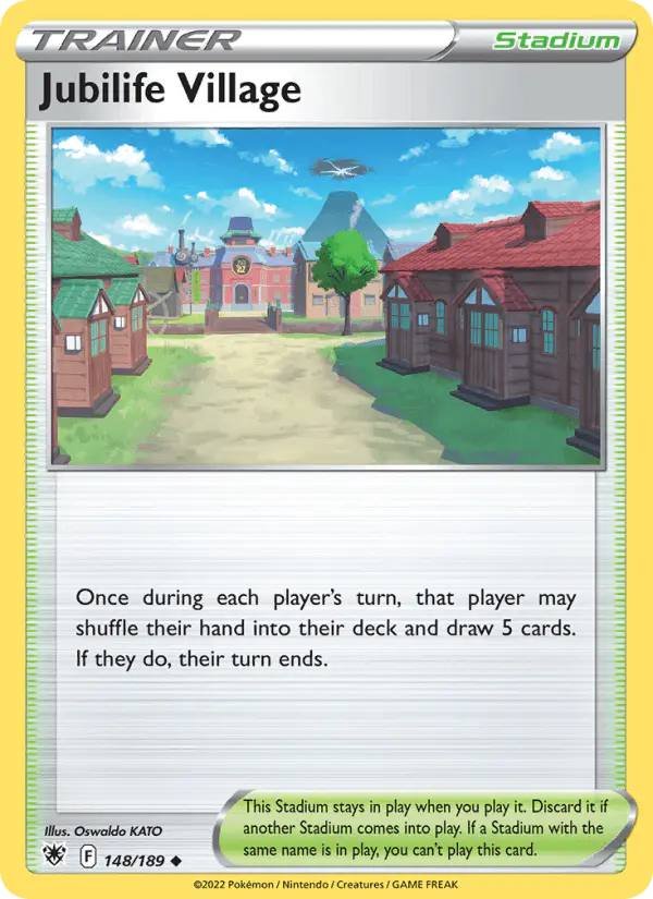Carta Jubilife Village 148/189 de Astral Radiance