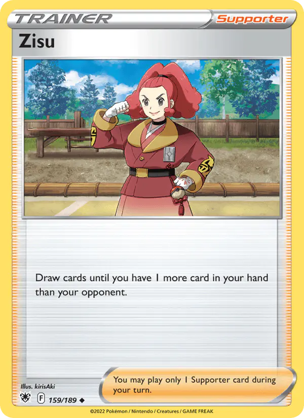 Carta Zisu 159/189 de Astral Radiance