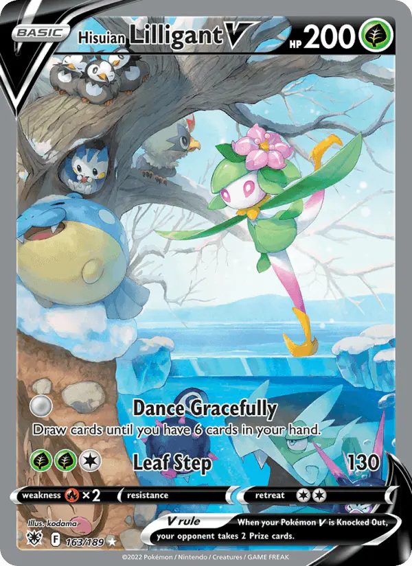 Carta Hisuian Lilligant V 163/189 de Astral Radiance