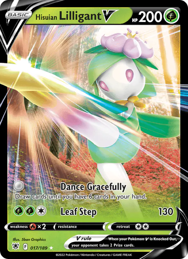 Carta Hisuian Lilligant V 017/189 de Astral Radiance