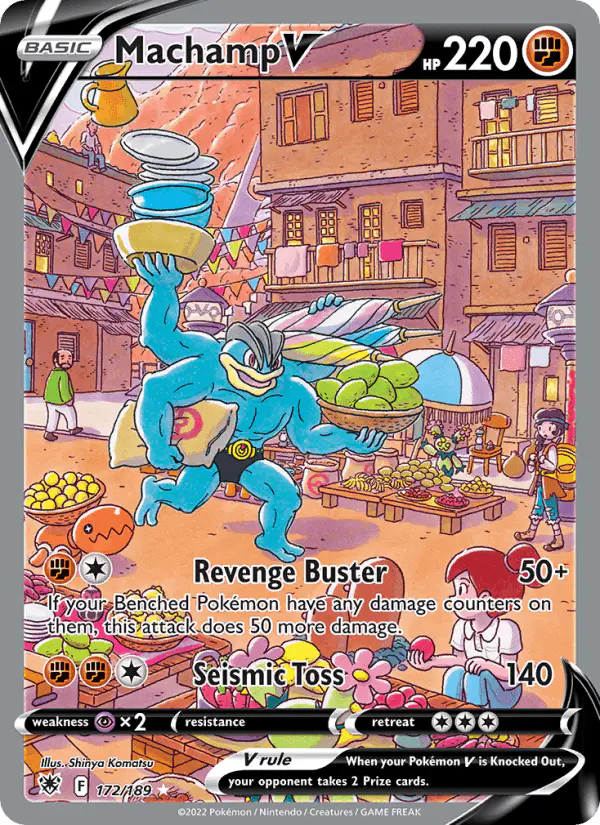 Carta Machamp V 172/189 de Astral Radiance