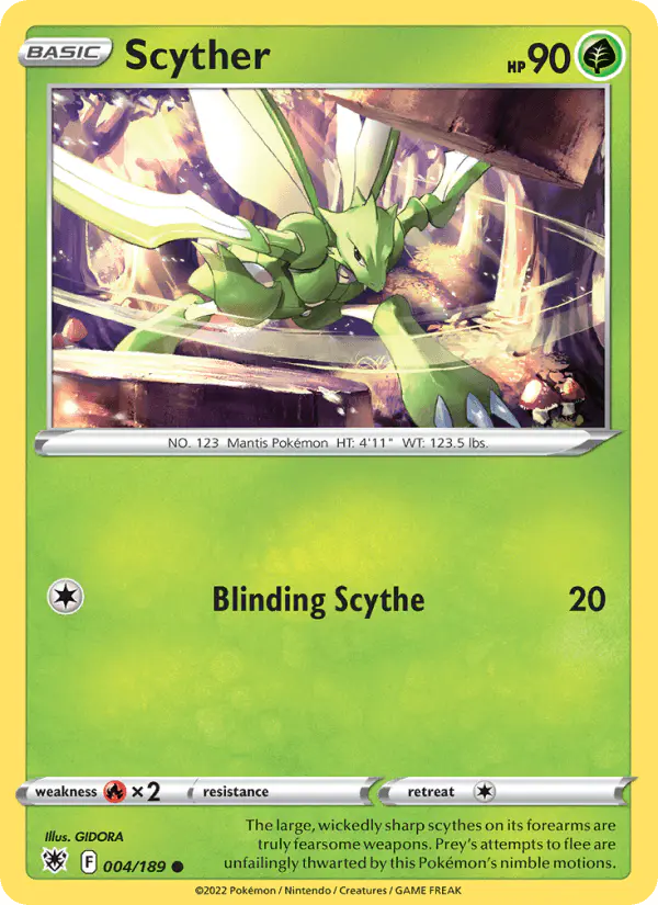 Carta Scyther 004/189 de Astral Radiance