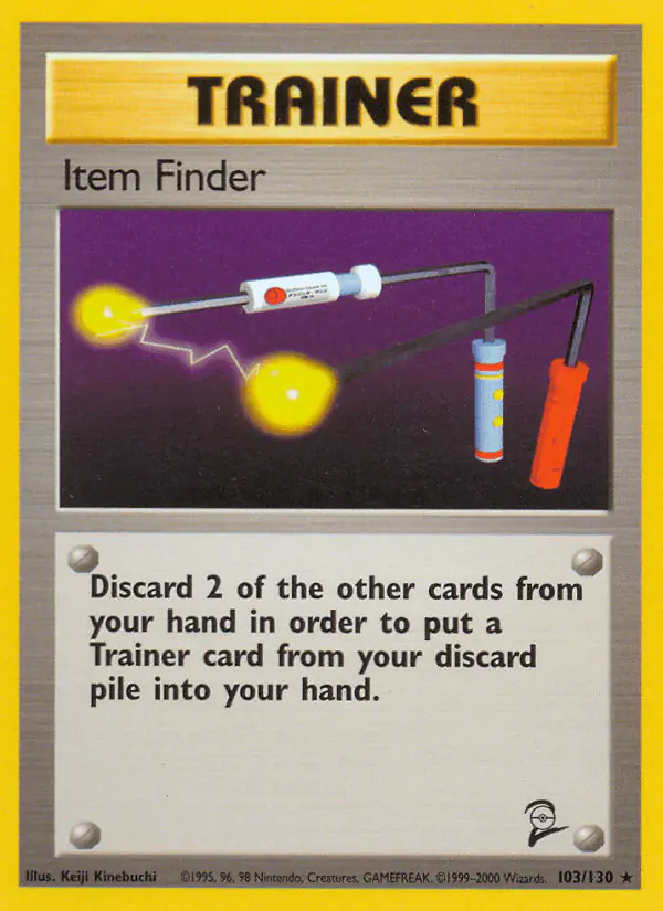 Carta Item Finder 103/130 de Base Set 2