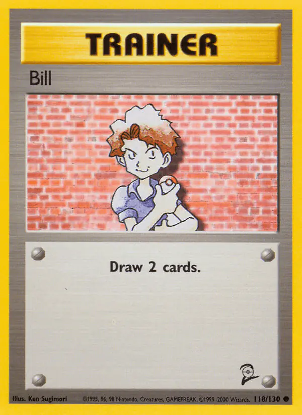 Carta Bill 118/130 de Base Set 2